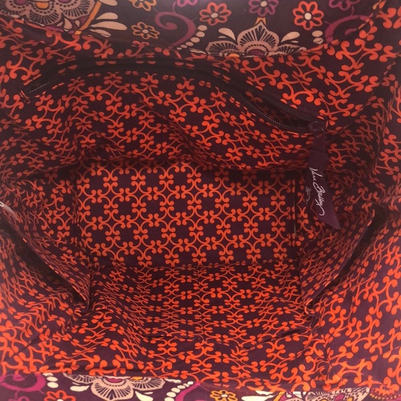 Vera Bradley Shoulder Bag in Safari Sunset Print - Picture 6 of 8
